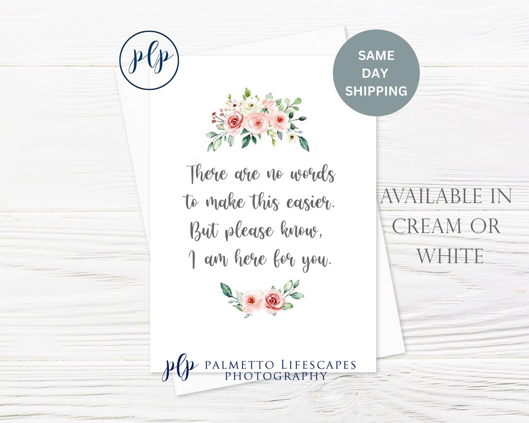 Miscarriage Card | Sympathy Card, Pregnancy Loss, Infant Loss Card ...