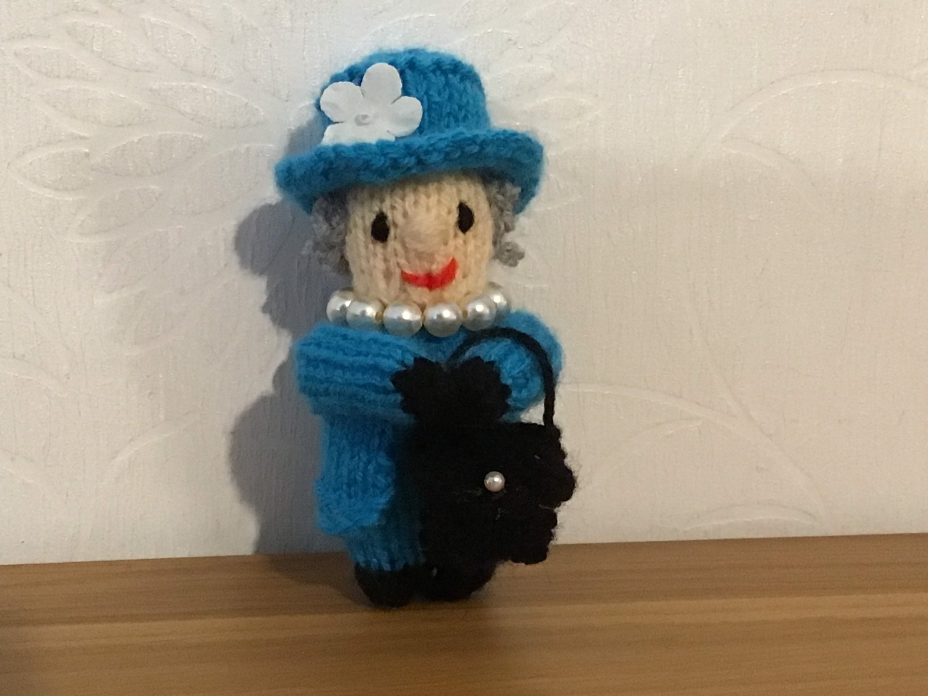 Mini Hand Knitted Queen Elizabeth 2nd . Jubilee Doll Etsy UK