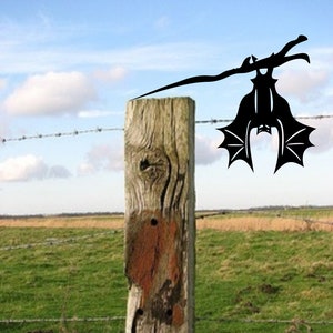Bat/Chiroptera/metal bird/outside décor/yard art/ tree art/tree bird/steel birds/animal art