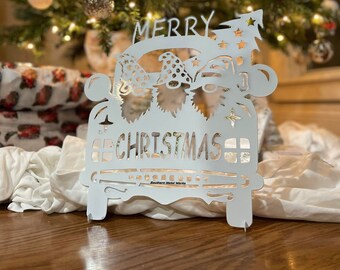 Christmas tree truck | Christmas gnome | Christmas home décor