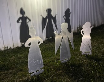 Hocus Pocus-Sanderson Sister Metal Yard Halloween decor Garden Stakes