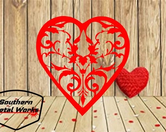 Valentines day/V-day/saint valentines day/love birds/cupid/metal art/wall art/décor