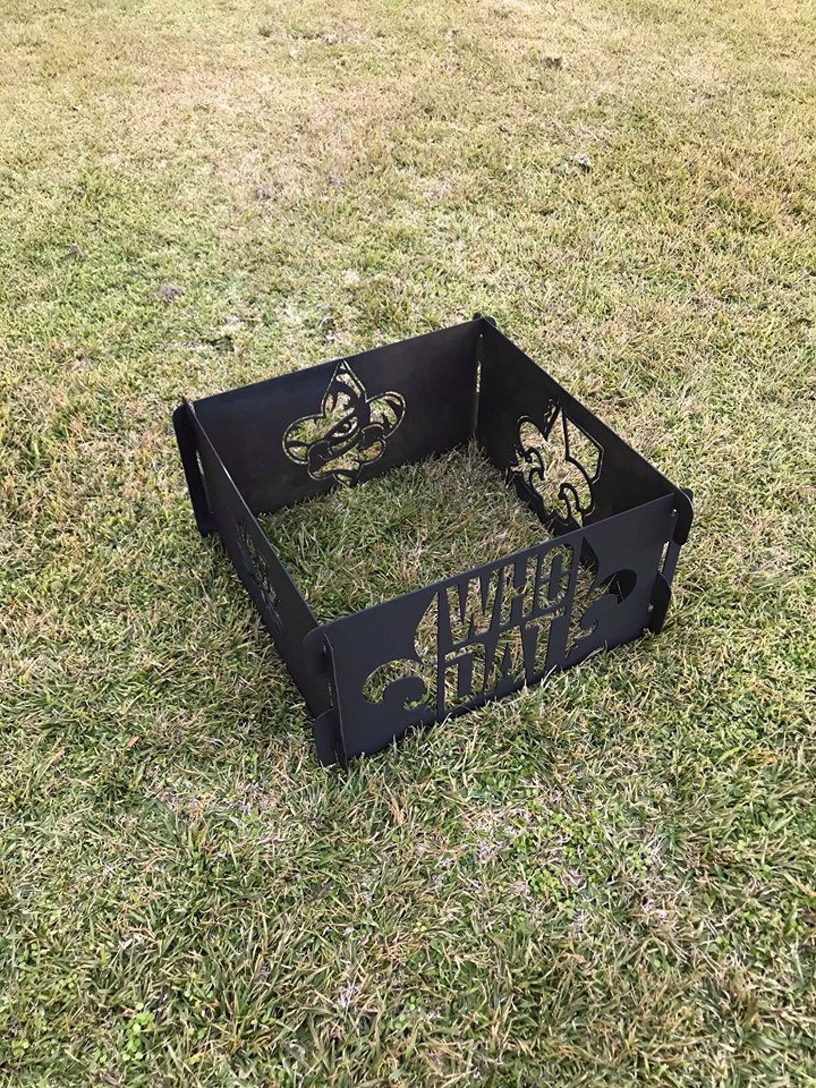 folding fire ring