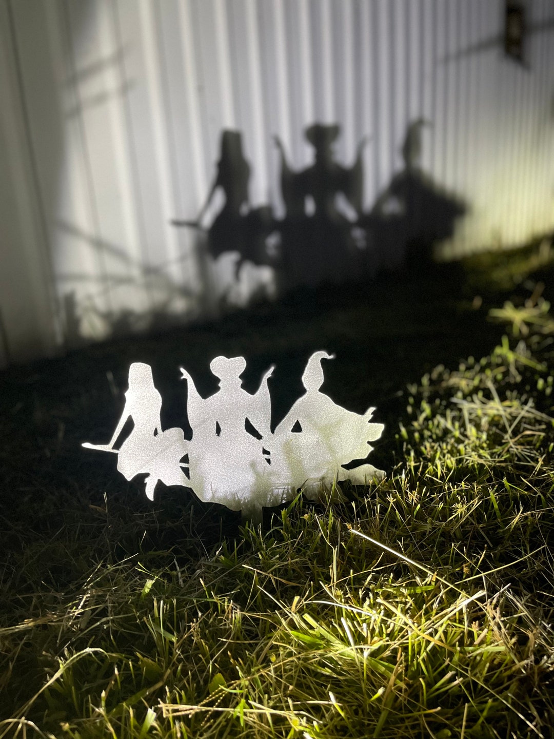 Hocus Pocussanderson Sister Metal Yard Halloween Decor Garden Stakes