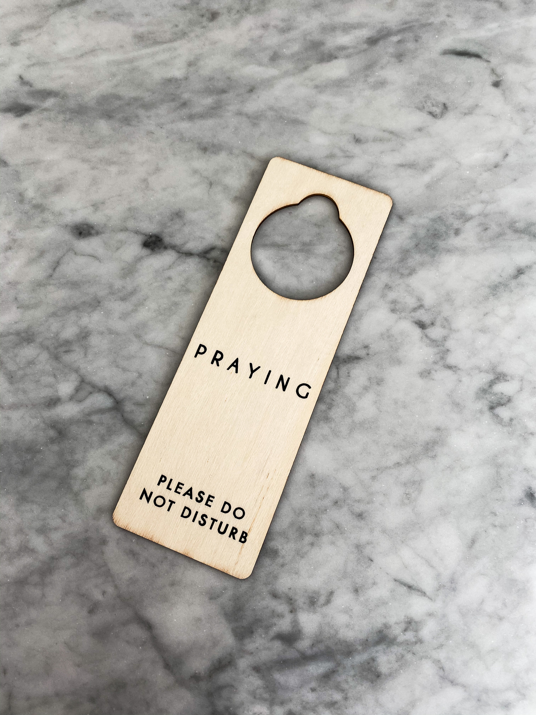 Praying Door Knob Hanger Sign Religious Prayer Love Praise Etsy