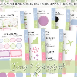 SPRING Goodnotes Stickers Floral Digital Sticker Pack Journaling ...