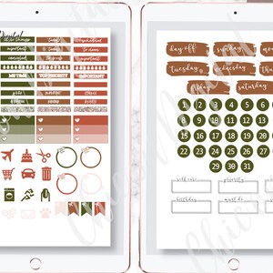 CUTE FALL GOODNOTES Stickers, Digital Planner Stickers Goodnotes, Fall ...