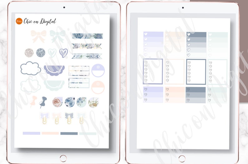 SEASHELL DIGITAL Planner STICKERS Summer Goodnotes Sticker | Etsy
