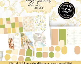 Ipad Planner insert: Mega kit May Noteful Collections, DIGITAL PLANNER INSERTS, Slim Planning Inserts,  Goodnotes Sticker Book