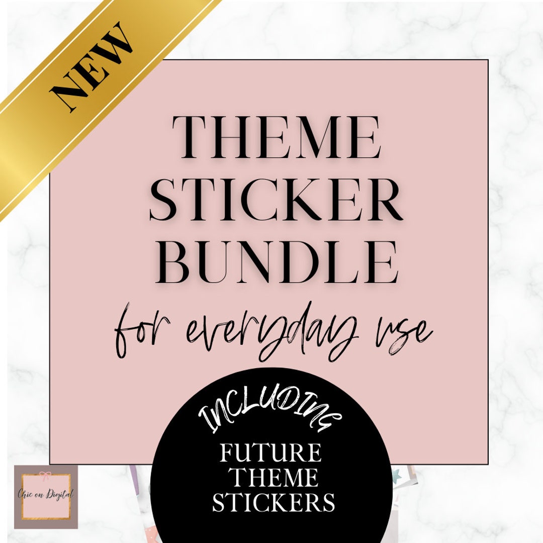 Whole Shop BUNDLE Theme Digital Stickers Goodnotes Noteshelf Notbility ...