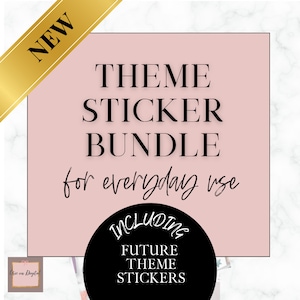 Lot d'autocollants numériques sur le thème de la boutique, lot d'autocollants Noteshelf Notbility GoodNotes, embellissements de scrapbooking, PNG de tous les jours, prérecadré