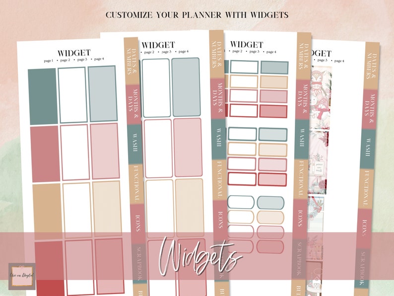DIGITAL STICKER BUNDLE, Goodnotes stickers, Christmas digital stickers, sticker for planner, Red christmas, Essential Digital Stickers, widget, days of the week, washi stickers, digital sticker pack, icon sticker, months & days, digital memo sticker,