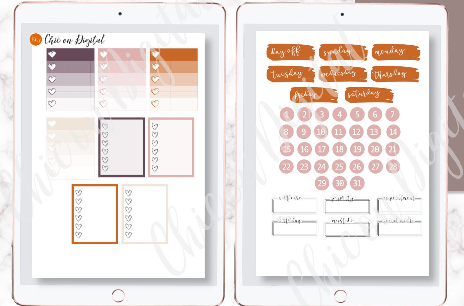 CUTE FALL GOODNOTES Stickers, Digital Planner Stickers Goodnotes, Fall ...