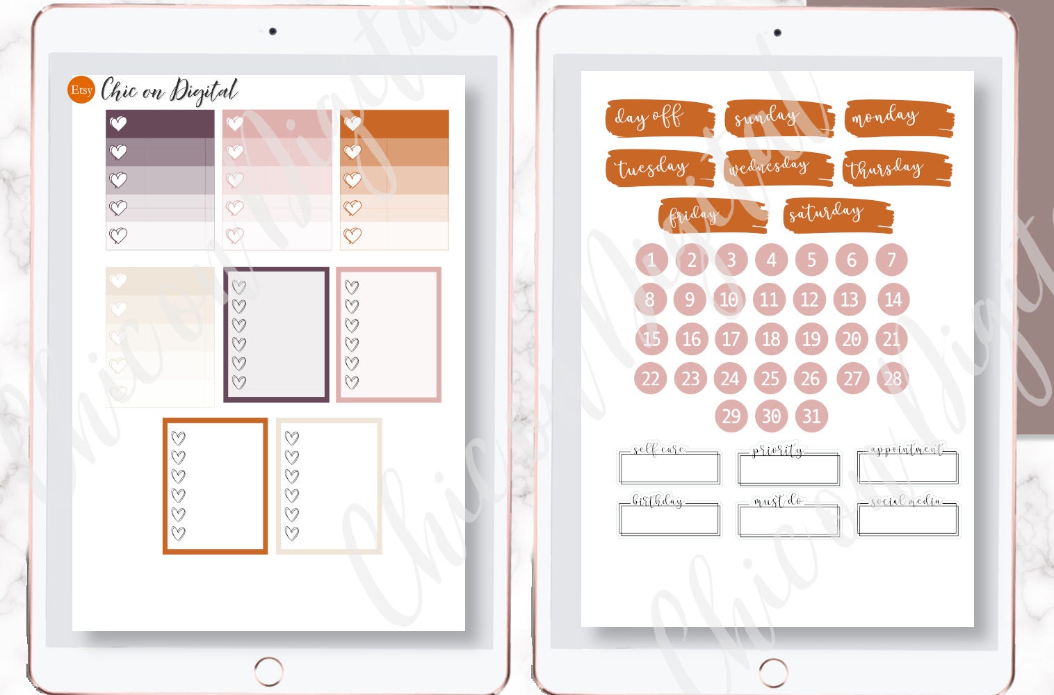 CUTE FALL GOODNOTES Stickers, Digital Planner Stickers Goodnotes, Fall ...