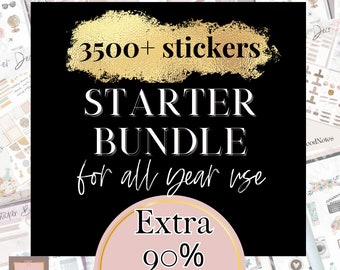 3500+ Digital stickers goodnotes, everyday stickers, goodnotes sticker pack, moodboard stickers, retro stickers, coffee and food stickers