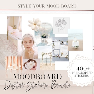 adesivos Goodnotes para ipad, adesivos minimalistas, adesivos digitais para mood board, adesivos digitais para planejadores, adesivos de notabilidade, moldura digital