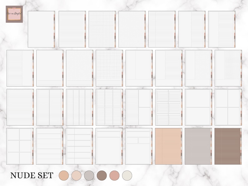 DIGITAL Notebook GOODNOTES Notebook Notebooks With Tabs Etsy