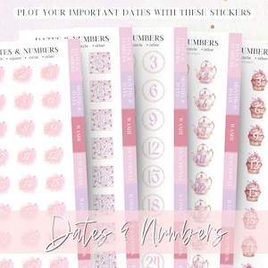Goodnotes stickers pack, coquette digital stickers, digital planning,  pre-cropped stickers, pink journal sticker, bow planner, notability