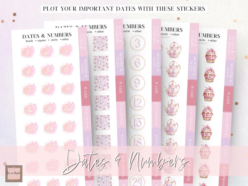 Goodnotes stickers pack, coquette digital stickers, digital planning,  pre-cropped stickers, pink journal sticker, bow planner, notability