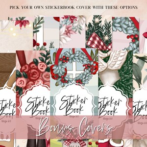 DIGITAL STICKER BUNDLE, Goodnotes stickers, Christmas digital stickers, sticker for planner, Red christmas, Essential Digital Stickers, widget, days of the week, washi stickers, digital sticker pack, icon sticker, months & days, digital memo sticker,