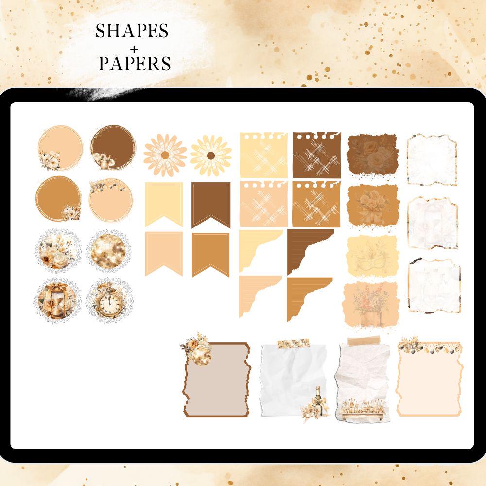 January GOODNOTES STICKER, New Year Digital Sticker, 2026 Digital ...