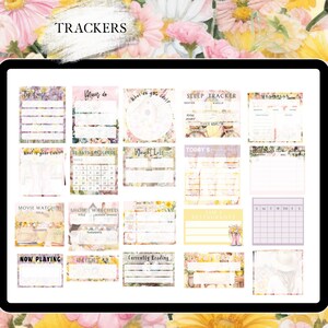 April GOODNOTES STICKER digital planner for spring affirmation stickers for Easter functional stickers everyday journal stickers monthly kit