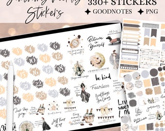 2026 calendar January GOODNOTES STICKER, New year digital sticker, digital journaling, widget stickers, celebration stickers, quote stickers