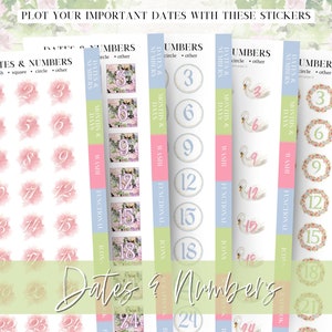 SPRING Goodnotes Stickers Floral Digital Sticker Pack Journaling ...
