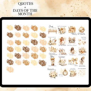 January GOODNOTES STICKER, New Year Digital Sticker, 2026 Digital ...