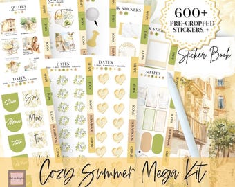 MAY MEGA KIT Stickers, digital Sticker for Goodnotes, noteful, days of the week, month, deco, icons, digital stickers, sticky notes widget