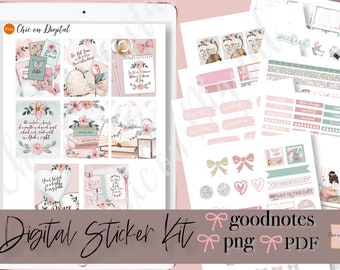Pray GOODNOTES STICKER KIT, Christian digital stickers, bible goodnotes kit, precropped png, faith iPad Sticker, planner sticker digital kit