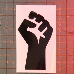 40x Decals - Black Lives Matter Fist