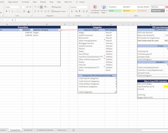 PPP Loan Expense Tracker