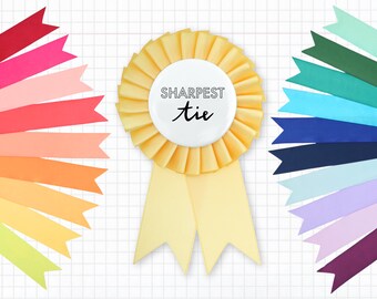 Sharpest Tie Satin Award Ribbon