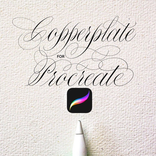 11 Pointed Pen Calligraphy Brushes for Procreate Etsy