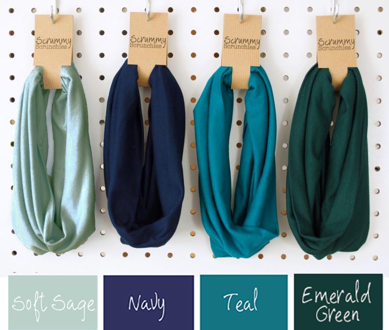 Wide Stretchy Headbands * 18 Colours * Supersoft Jersey Stretch Headband * Extra Wide Headband * Hippie Hairband * Hair Accessories * Yoga image 2