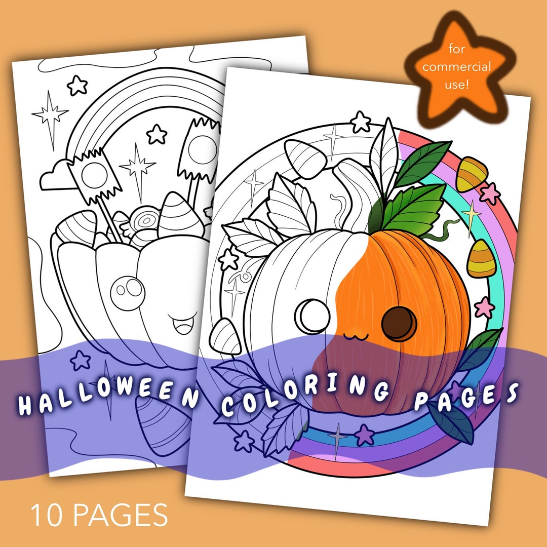 Halloween Printable Coloring Book Drawings to Color for Kids 10 Halloween Printable Coloring Book Drawings to Color for Kids 10