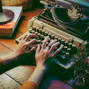 Custom Typewritten Poetry