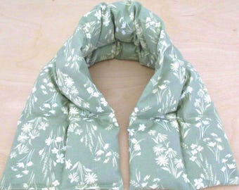 Gift for Mom + Heated Neck Wrap Extra Long 30" + Relaxation Gift + Mom Birthday Gift + Mother's Day Gift + Great for Migraines and Headaches