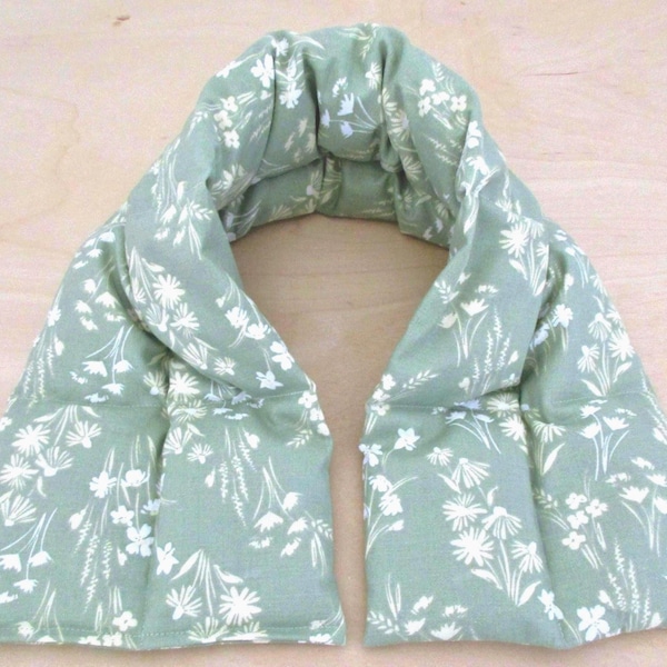 Gift for Mom + Heated Neck Wrap Extra Long 30" + Relaxation Gift + Mom Birthday Gift + Mother's Day Gift + Great for Migraines and Headaches