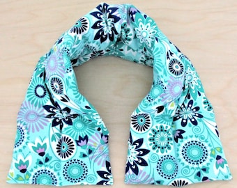 EXTRA LONG 30" Microwave neck warmer + Neck heating pad + Heat pack neck + Lavender aromatherapy relaxation and sleep + Heated neck wrap
