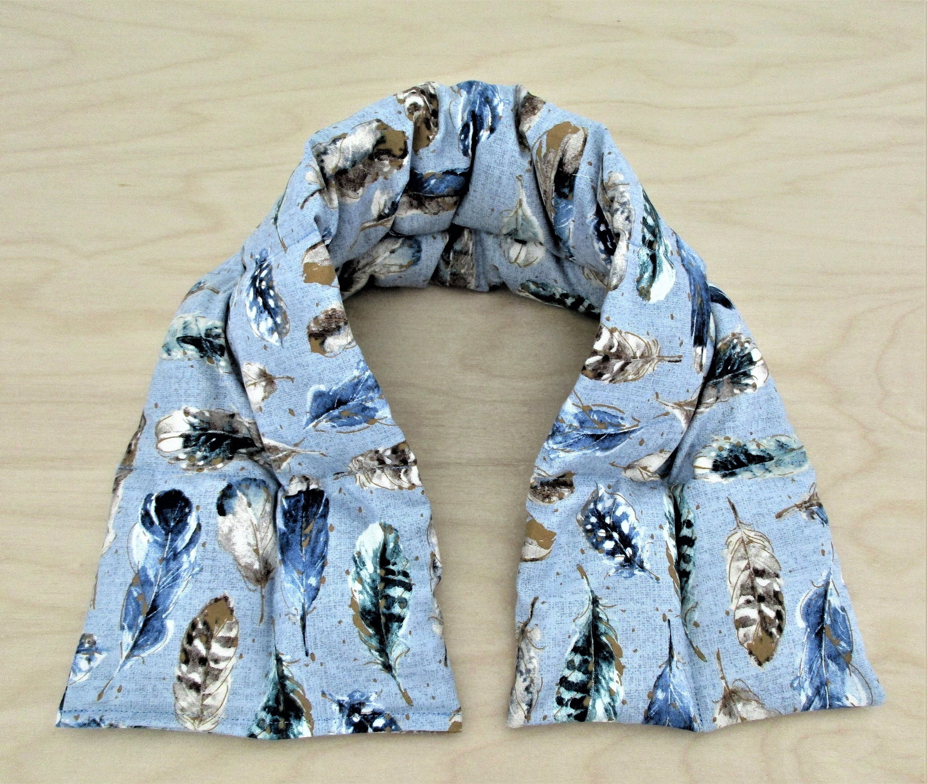 Heated Neck Wrap Microwave Heating Pad Headaches Long Heat Etsy