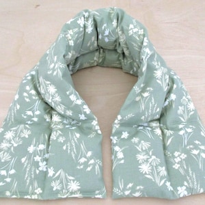 Gift for Mom + Heated Neck Wrap Extra Long 30" + Relaxation Gift + Mom Birthday Gift + Mother's Day Gift + Great for Migraines and Headaches