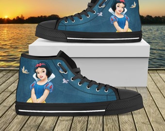 Custom Snow White Shoes, Custom Custom Snow White Shoes, Custom