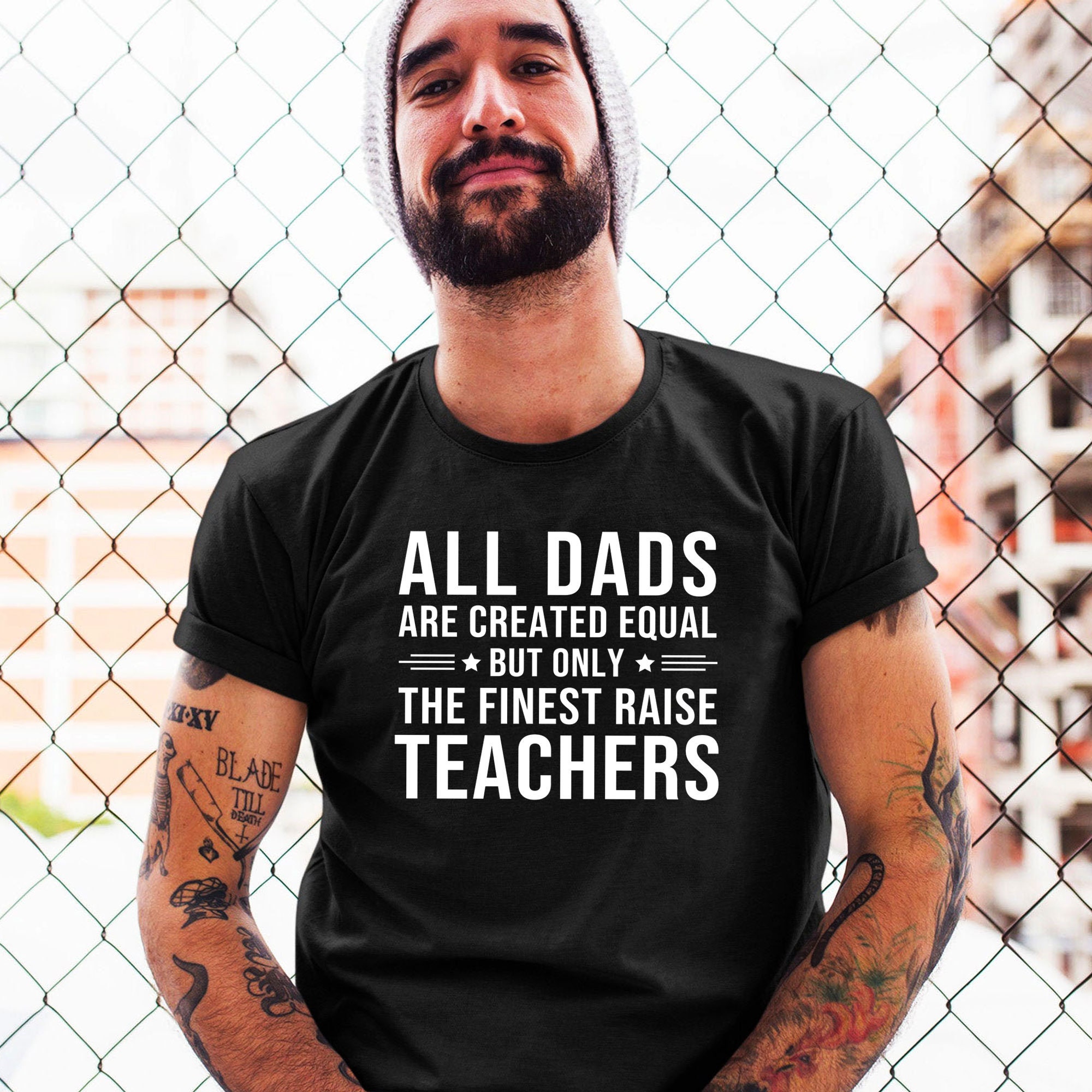 Dad of a teacher shirt Clearance