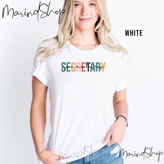 Funny school secretary shirts Clearance