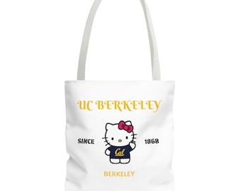UCB Cotton Canvas Tote Bag, University of Berkeley Tote Bag, UCB Merch, University of Berkeley Merch