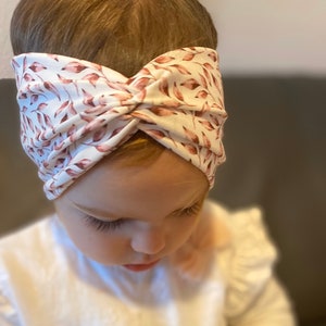 Haarband, Stirnband breit, Headband stretch, Bandana, Sporthaarband, Twisthaarband für Baby, Mädchen, Damen zdjęcie 2