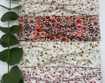 Banda para el cabello, banda para la cabeza ancha, banda para la cabeza elástica, bandana, banda para el cabello deportiva, banda para el cabello giratoria para bebés, niñas, mujeres