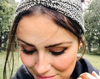 Haarband, Stirnband breit, Headband stretch, Bandana, Sporthaarband, Twisthaarband für Baby, Mädchen, Damen